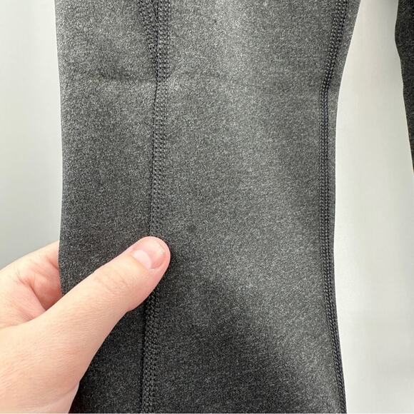 Ivy Park Heather Gray High Rise Capri Length Leggings Size XS - Picture 7 of 10
